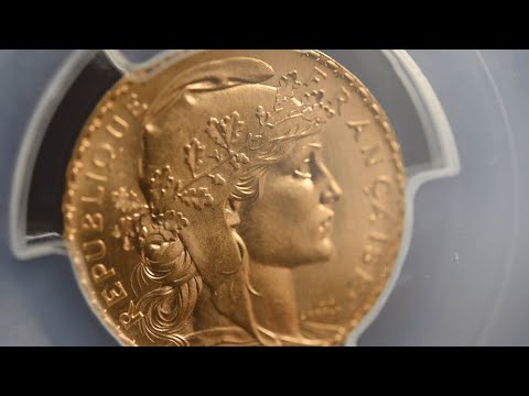 Coin, France, Marianne, 20 Francs, 1907, Paris, PCGS, MS67, Gold, KM:857