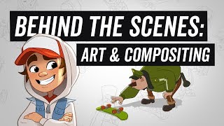 Subway Surfers The Animated Series - Behind The Scenes - Art & Compositing