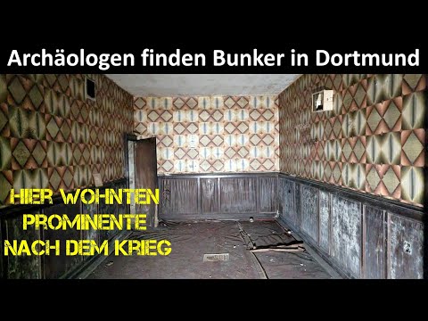 Bunker from the Second World War discovered in Dortmund