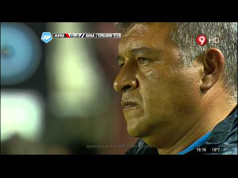 Gol de Pereyra. Argentinos 0 - Gimnasia LP 2 | Torneo Final 2014 - Fecha 16