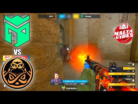 ENCE vs Entropiq - Malta Vibes Knockout Series 1 | CSGO HIGHLIGHTS