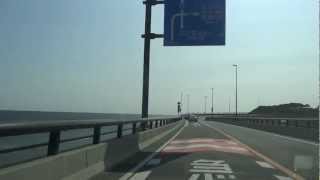 preview picture of video '海沿いの道　茨城県日立バイパス付近　車載動画　Hitachi by-pass road'