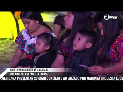 MARIMBA ORQUESTA ECOS DE LAGO EN VIVO DESDE SAN PABLO LA LAGUNA SOLOLA 03