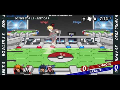 Chaos0 (Ichigo) vs Brann (Ichigo) - Losers Top 12 - Bowler's 3
