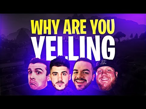 I'VE NEVER YELLED SO MUCH... W/ NICKMERCS, DRLUPO & COURAGE | Fortnite Battle Royale Highlights #226