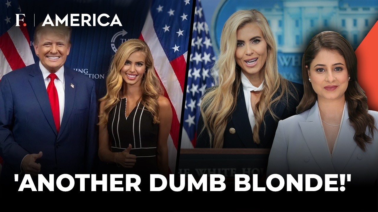 'Dumb Blonde' Trump’s New Press Secy Katie Zacharia Trolled Over First Briefing |Firstpost America