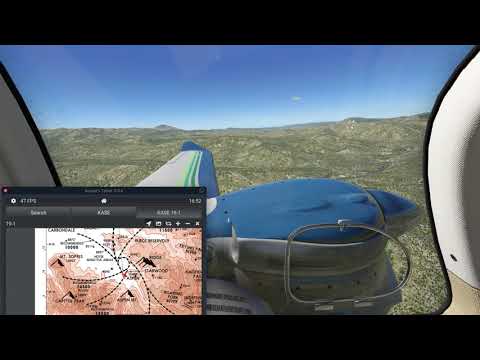 Approach and Landing into Aspen