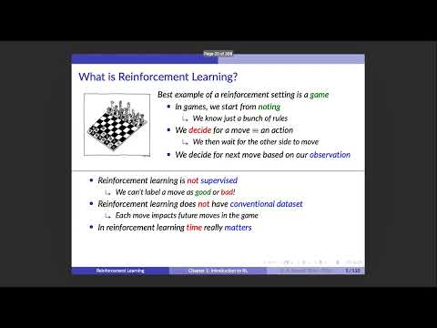 RL @ ECE-UofT - Lecture 01: RL Framework