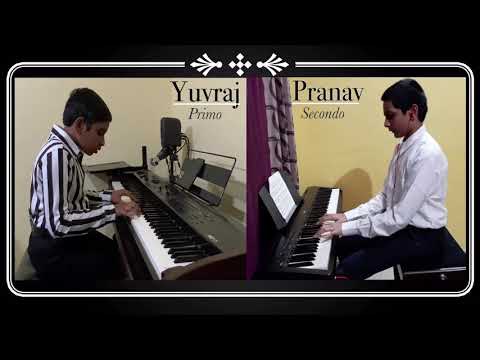 Badinerie by Johann Sebastian Bach | Primo and Secundo | Yuvraj and Pranav | Theme Music Institute