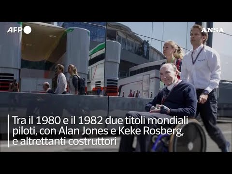 Formula 1 in lutto, e' morto Frank Williams