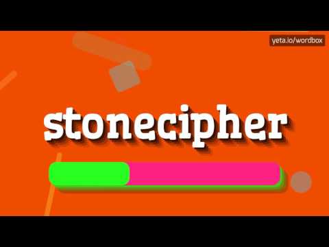 STONECIPHER - HOW TO PRONOUNCE IT!?