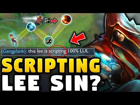 "THIS LEE SIN IS 100% SCRIPTING" | GETTING CALLED OUT FOR SCRIPTING - League of Legends
