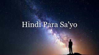 HINDI PARA SAYO - Kithara (Lyrics)