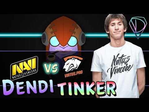 Dendi Tinker Highlights. Na`Vi vs VP @Dreamleague 5
