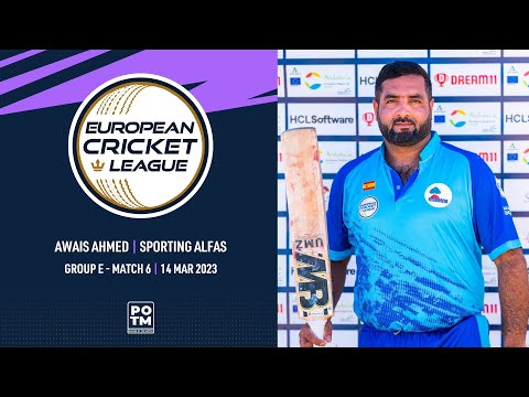 POTM: A.Ahmed - UCCB vs SAF | Highlights European Cricket League 2023 Group E Day 2 ECL23 ECL23.062