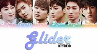 Boyfriend (보이프렌드) - Glider [Color Coded Lyrics Kan|Rom|Eng]