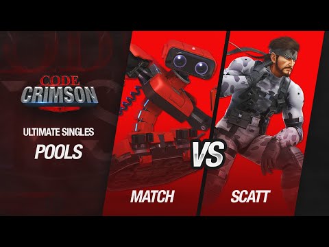 Code Crimson Ultimate Singles Pools - Match (R.O.B.) vs. Scatt (Snake)