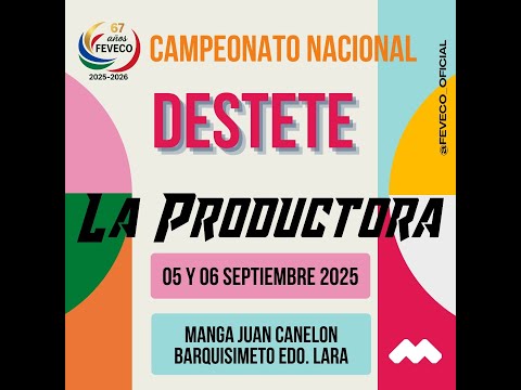 CAMPEONATO NACIONAL DE COLEO CATEGORIA DESTETE 06 09 2025