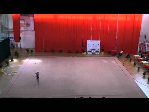 Wiktoria Mielec (PTG Sokół Kraków) - Maczugi - XIX OOM "Łódzkie 2013"