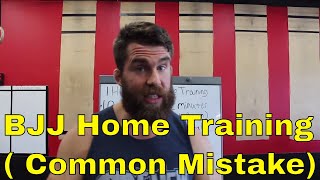 How to Setup a 1 Hour BJJ Training Session from Home / Open Mat