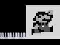 Super Mario Land Game Over GB Transcription