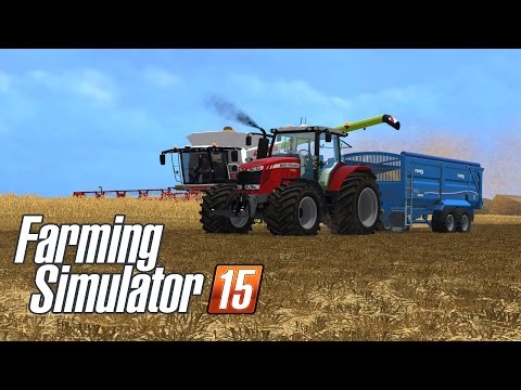 Farming Simulator 15 | Carting wheat at Knuston Farms