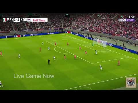 LIVE : Mexico vs South Korea International Friendly 2025 Live Match - eFootball PES Gameplay