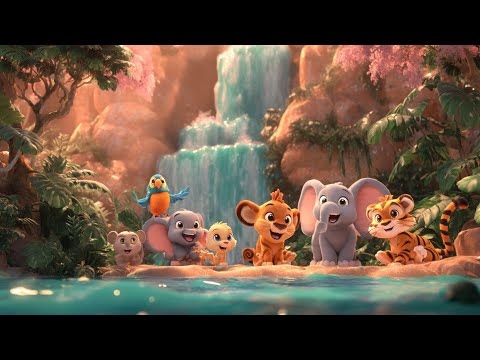 Forest Animal for Kids| Animal sounds Song| Rhymes #animals