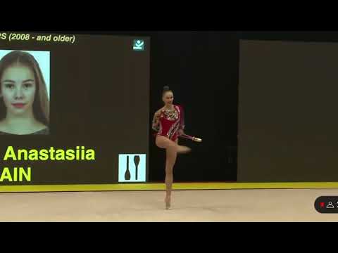 SALOS Anastasiia (AIN) CLUBS 34,15 - Aura Cup 2024