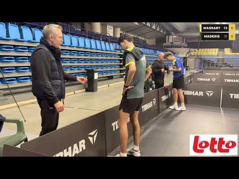 🏓🇧🇪 Belgium Open U21 2025 Final 🚹 Alessi Massart 🇧🇪VS Alexandros Madesis🇬🇷