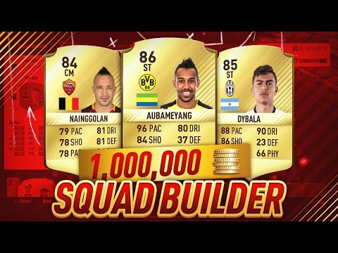 FIFA 17 BEST 1 MILLION SQUAD BUILDER - THE HIDDEN FUT CHAMPIONS WEAPON - HOW TO WIN GAMES