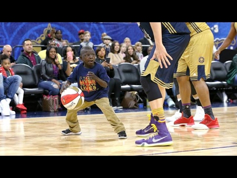 NBA All-Star Celebrity Game 2017! NBA Impersonator, Saints Superfan, Baron Davis!