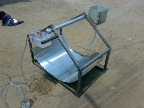 solar water desalination ( mechanical project )  how to make distilled water