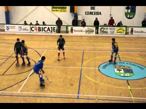 HockeyGlobal.net___7 Campo-atras en un ataque de minuto y pico.CP Cerceda - Cia. de María.Juvenil.