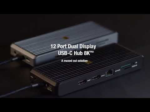 UNISYNK 12 Port USB-C Hub 8KPRO