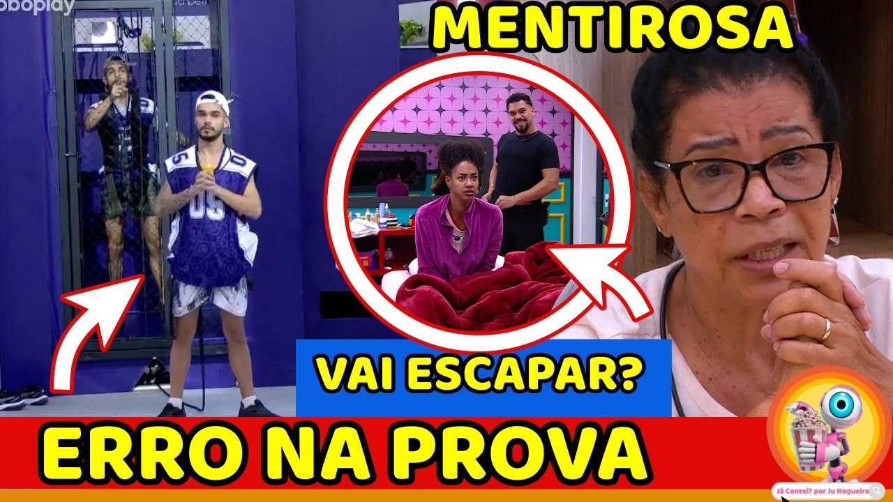 🔥ERRO NA PROVA RENDE POLÊMICA; Diego PASSA MAL; Vilma MENTE e ARREGA; ALINE PODE ESCAPAR DO PIOR