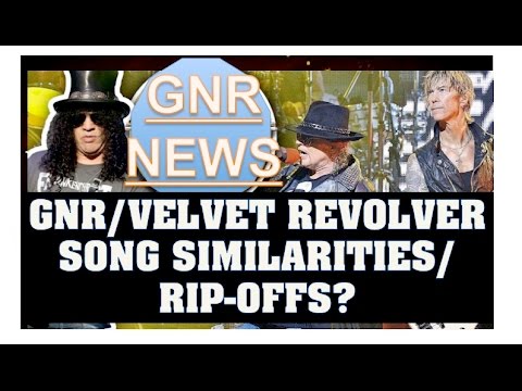 Guns N' Roses, Izzy Stradlin & Velvet Revolver Ripped Off Riffs & Similar Riffs