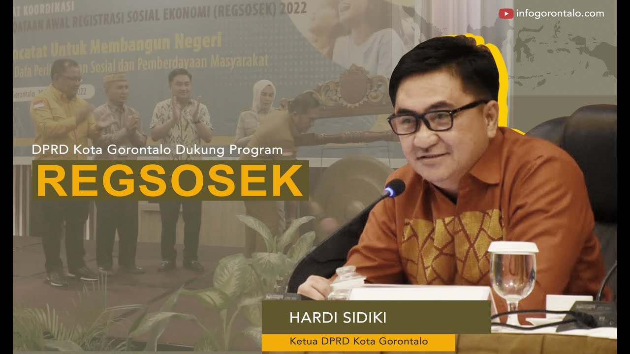 DPRD Kota Gorontalo Dukung Penuh Program Regsosek BPS