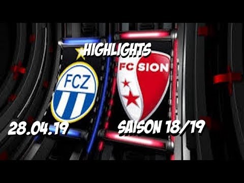 Highlights: Fc Zürich vs Fc Sion (28.04.19)