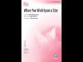When You Wish Upon a Star (SATB) arr. Mark Hayes – Score & Sound