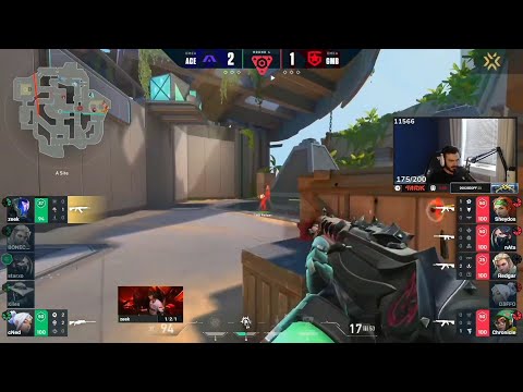 Acend Zeek Clutch with insane 4k vs Gambit Esports