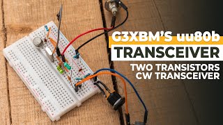 uu80b QRP CW Transceiver Designed by G3XMB