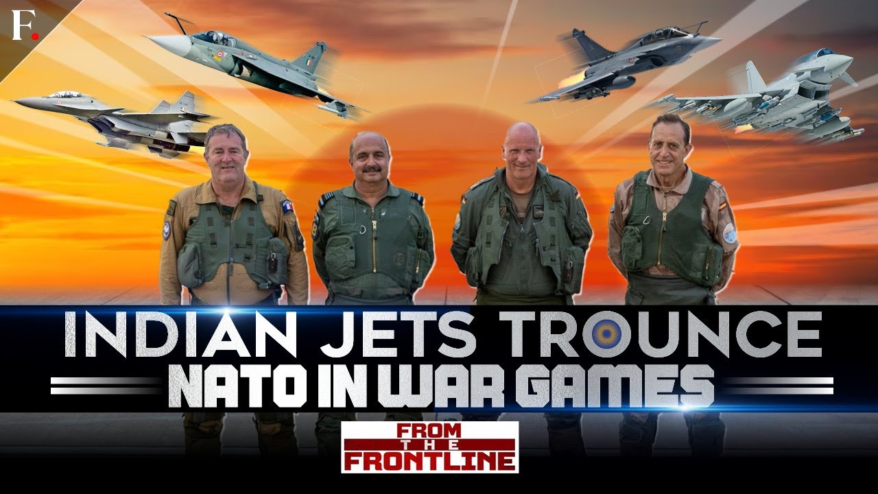 NATO Jets Dogfight Against India’s Tejas, Su-30 at Exercise Tarang Shakti | From The Frontline