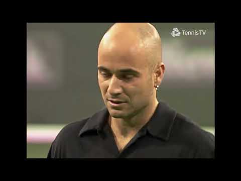 Indian Wells 2001 1R Agassi vs Arazi