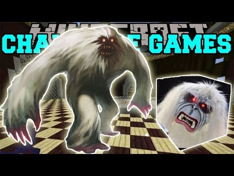 PopularMMOs Pat and Jen Minecraft_ MONSTER CHALLENGE GAMES - Lucky Block Mod - Modded Mini-Game