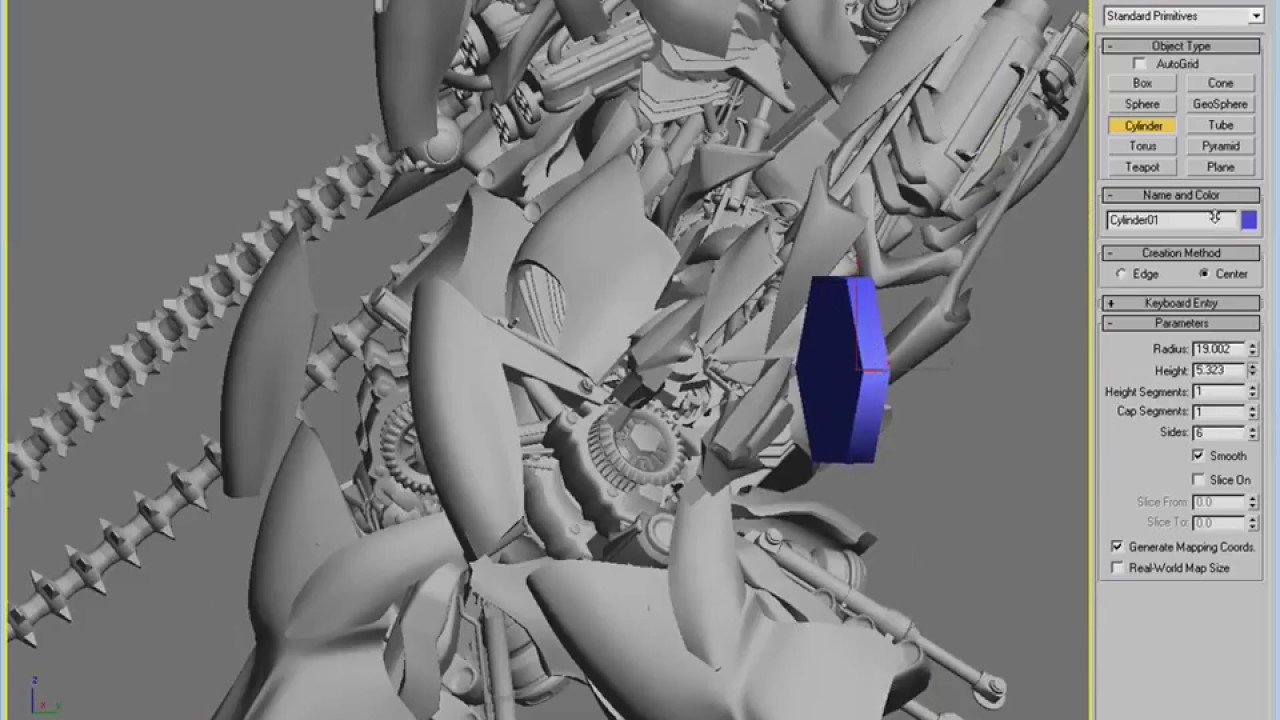 5.Robot Design - Concept, Model and Paint (with Josh Nizzi)-Gonmon