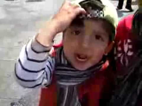 Iranian Kids Demonstration AHMADINEJAD PEDARSAG تظاهرات