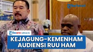 Natalius Pigai Audiensi RUU HAM dengan Jaksa Agung, Bakal Kolaborasi Penyidikan Pelanggaran HAM