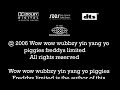 Wow Wow Wubbzy Yin Yang Yo Piggies Freddys 2006 Credits Film By Wideo Co