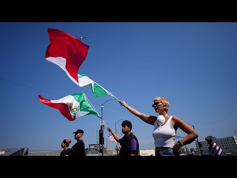 Video Thumbnail: Proteste gegen Abschiebungsrazzien nehmen in US-Städten zu